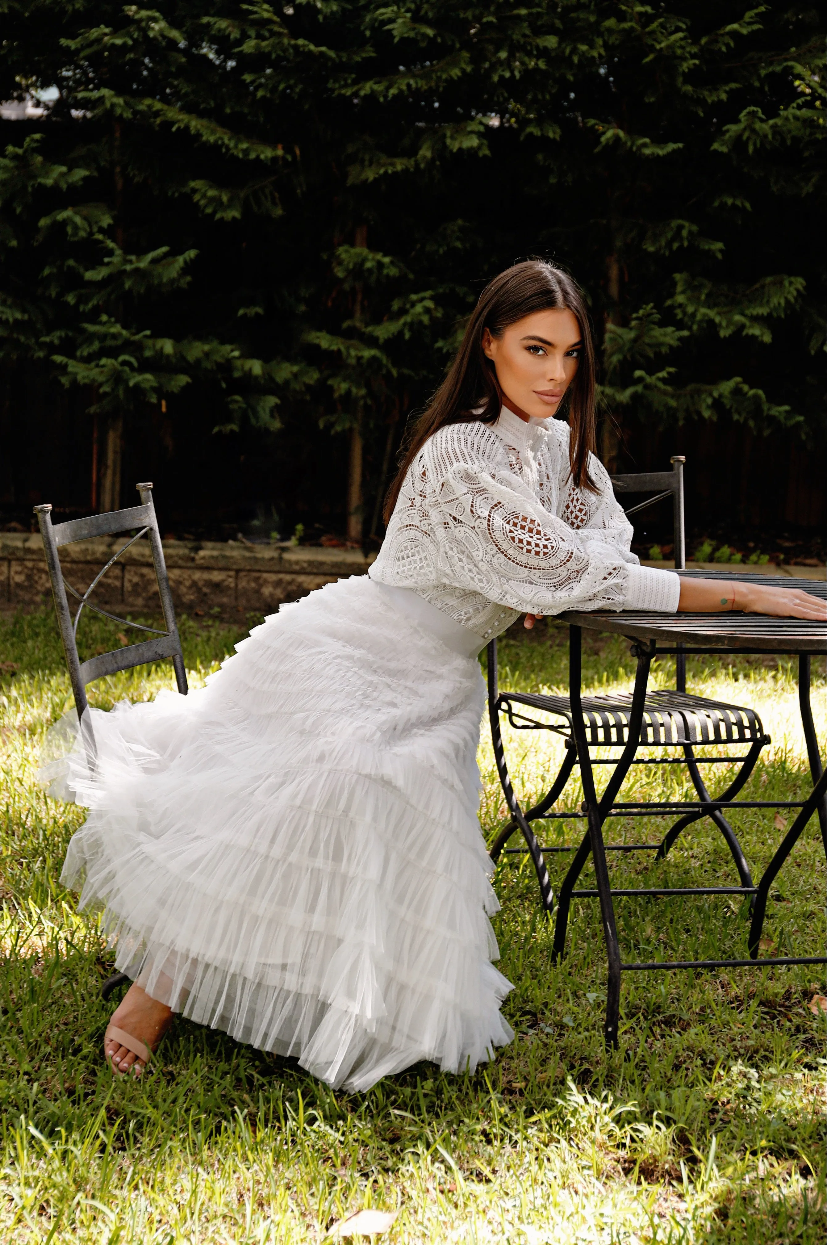 Isabel Ruffle Skirt..