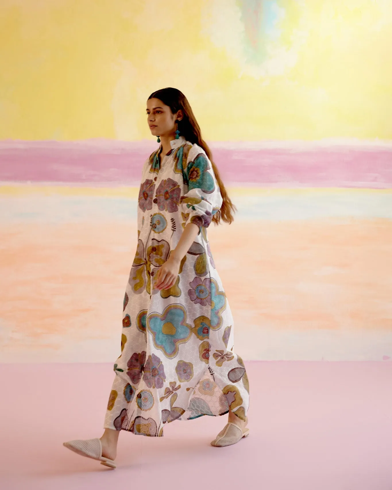 Jade Relaxed Kaftan Dress