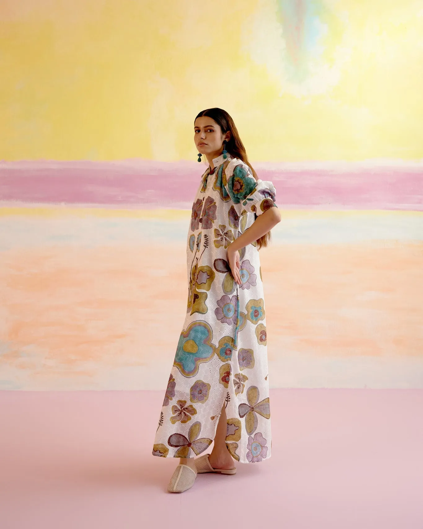 Jade Relaxed Kaftan Dress