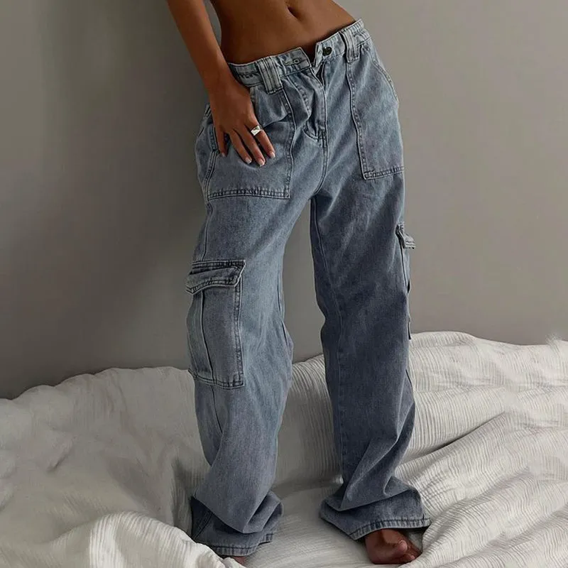 JazzHer Chapel Loose Jeans