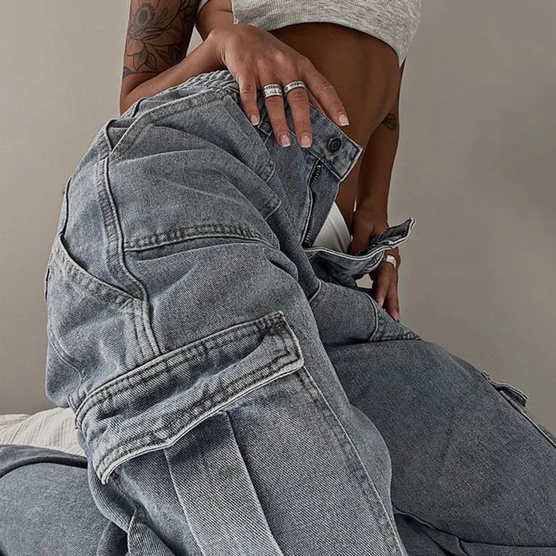 JazzHer Chapel Loose Jeans