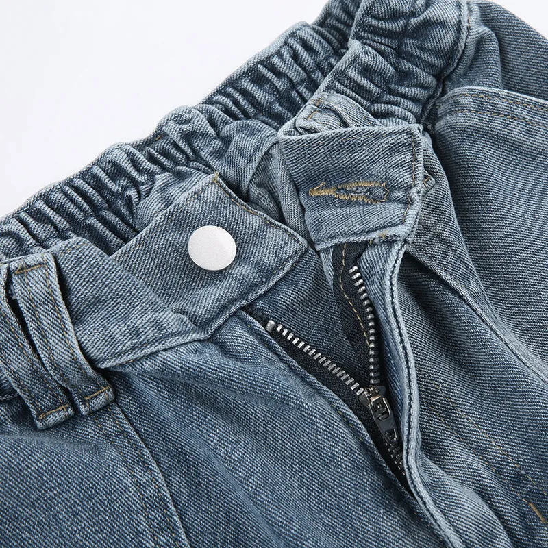 JazzHer Chapel Loose Jeans