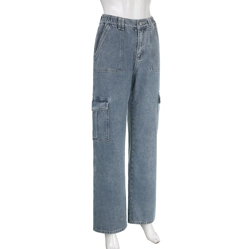 JazzHer Chapel Loose Jeans