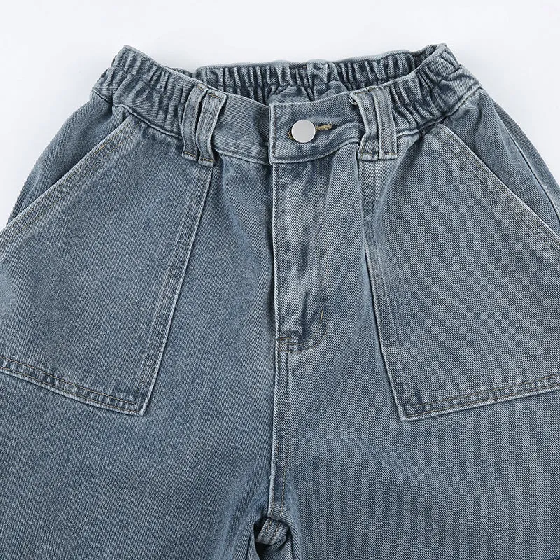 JazzHer Chapel Loose Jeans