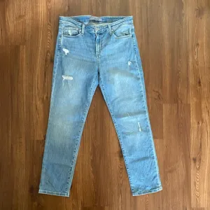 Joes Jeans Womens 28‎ Straight leg Distressed Light wash