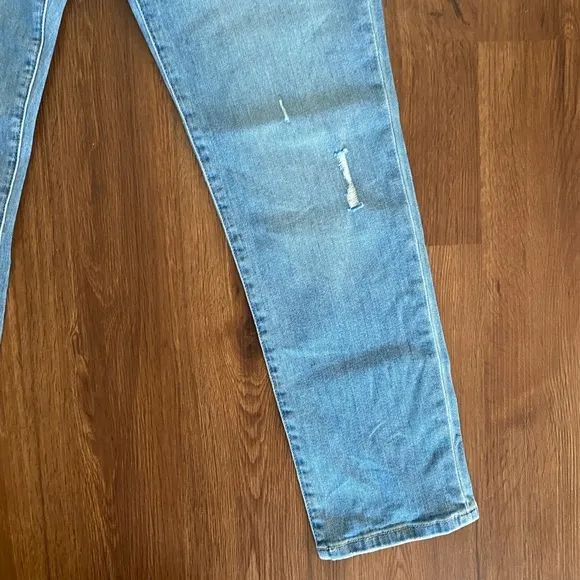 Joes Jeans Womens 28‎ Straight leg Distressed Light wash