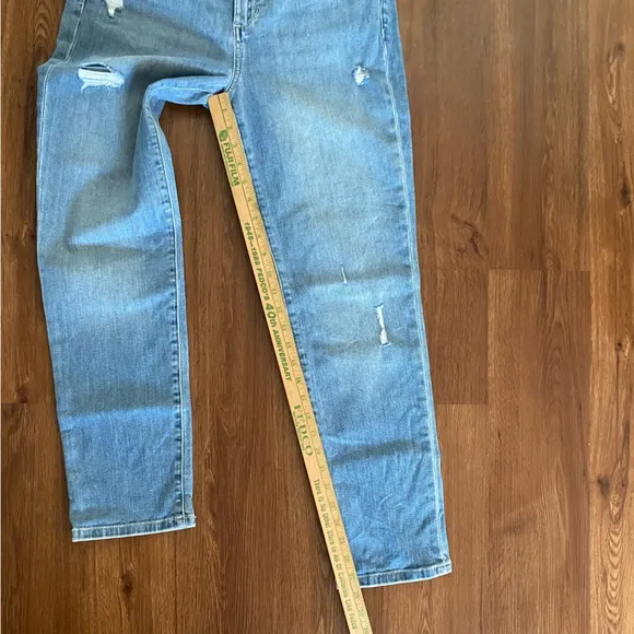 Joes Jeans Womens 28‎ Straight leg Distressed Light wash