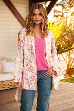 Joyful Blooms Blazer ~ MOS the label