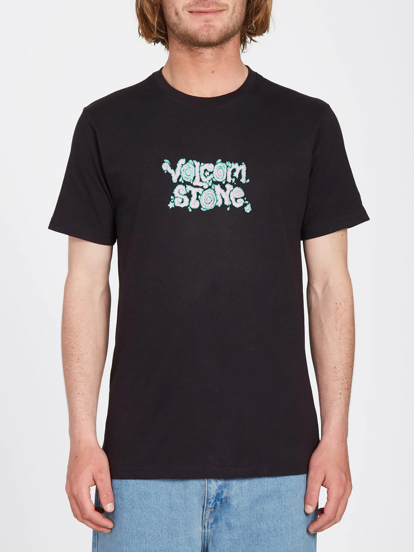 Justin Hager In Type T-Shirt - BLACK