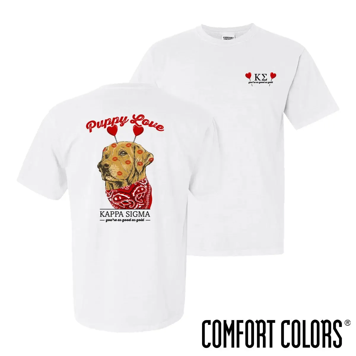 Kappa Sig Puppy Love Short Sleeve Tee