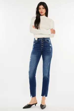 Kelsey High Rise Cigarette Leg Jeans