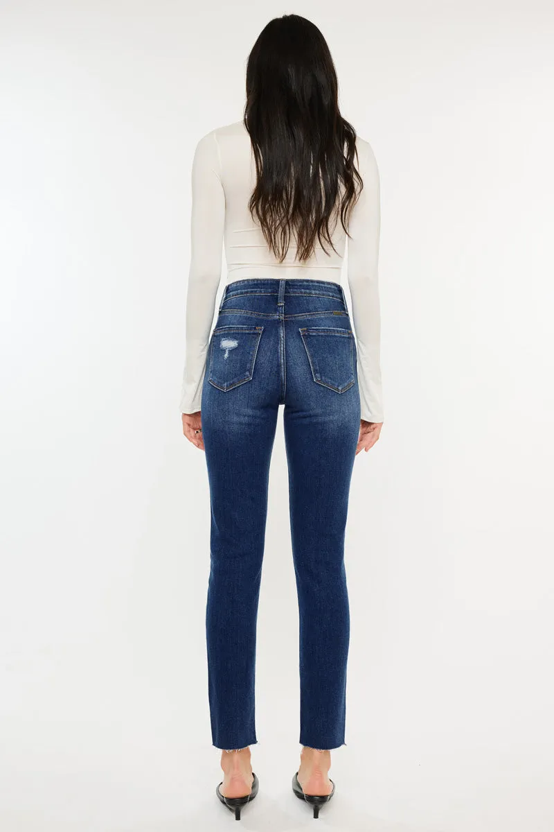 Kelsey High Rise Cigarette Leg Jeans
