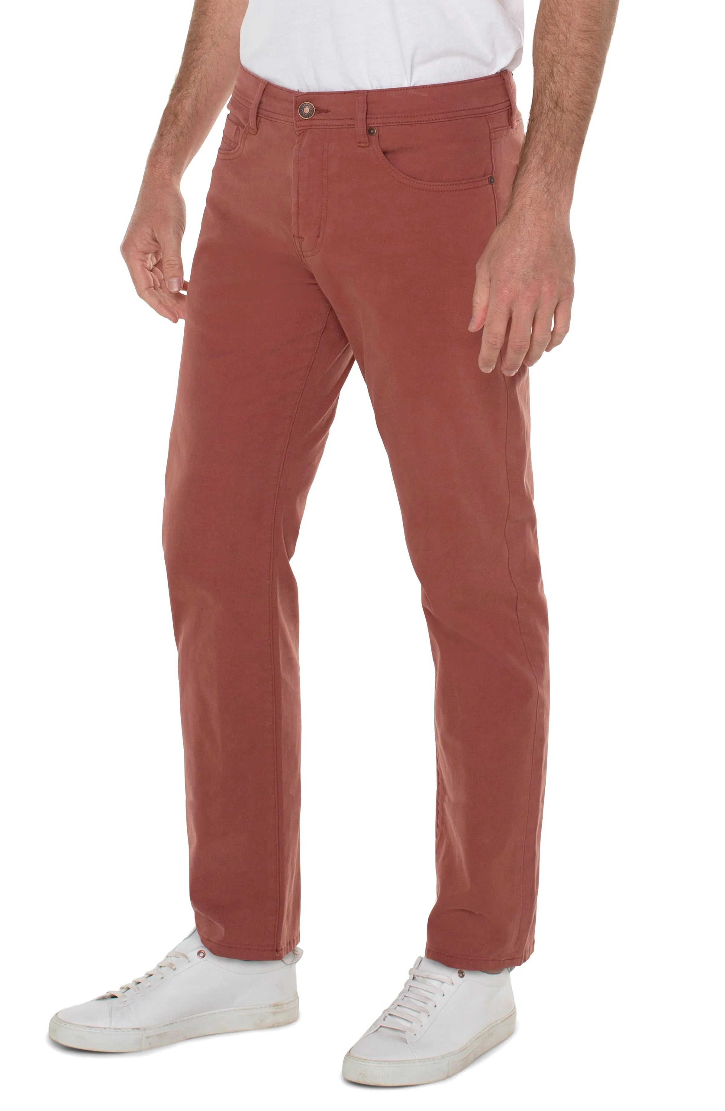 Kingston Modern Straight Twill - Clay