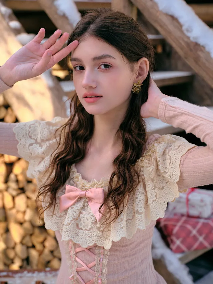Lace Serenade Knit Top