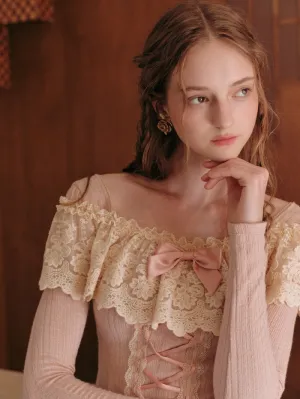 Lace Serenade Knit Top
