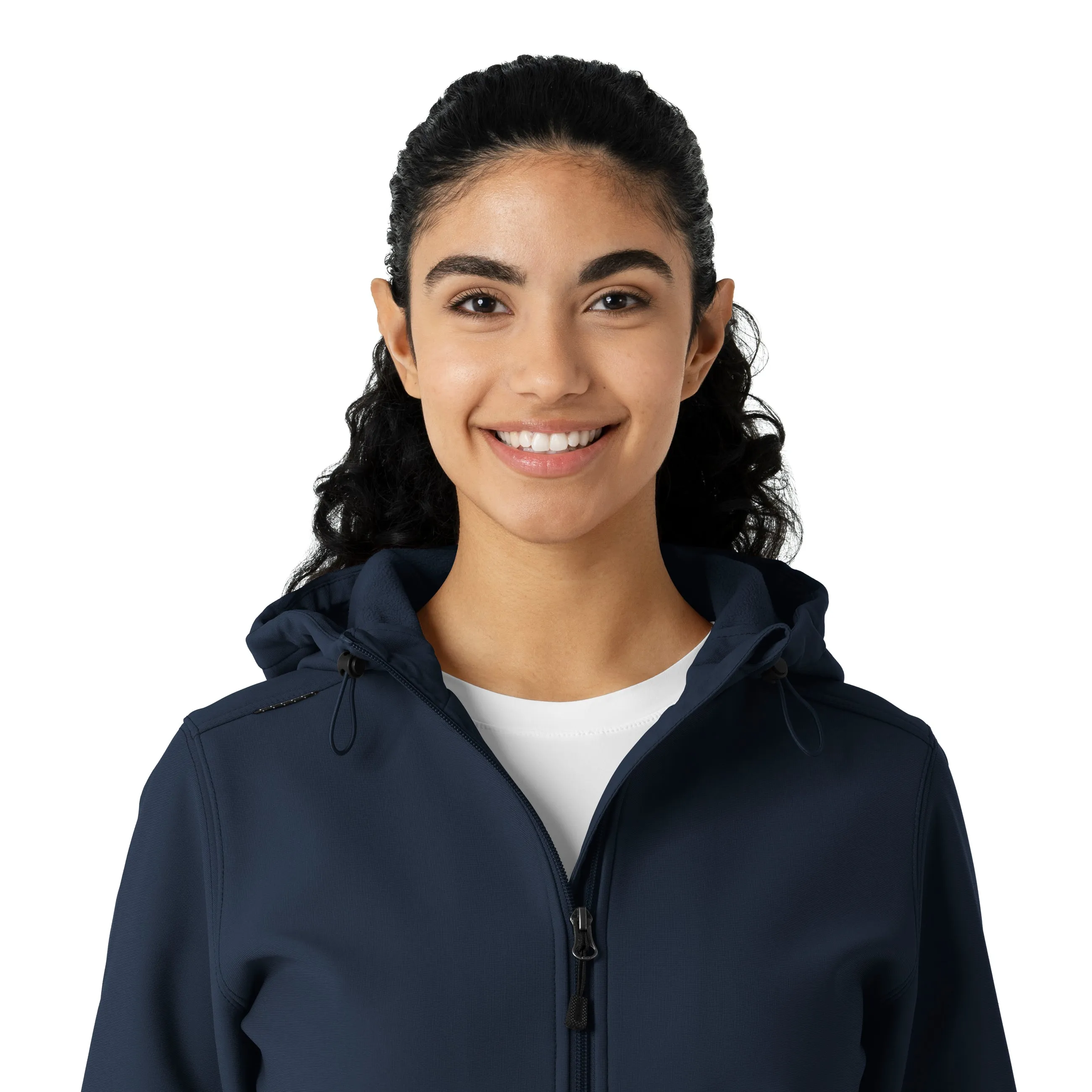Layers C85023 Bonded Fleece Hoodie Navy