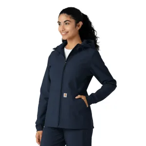 Layers C85023 Bonded Fleece Hoodie Navy