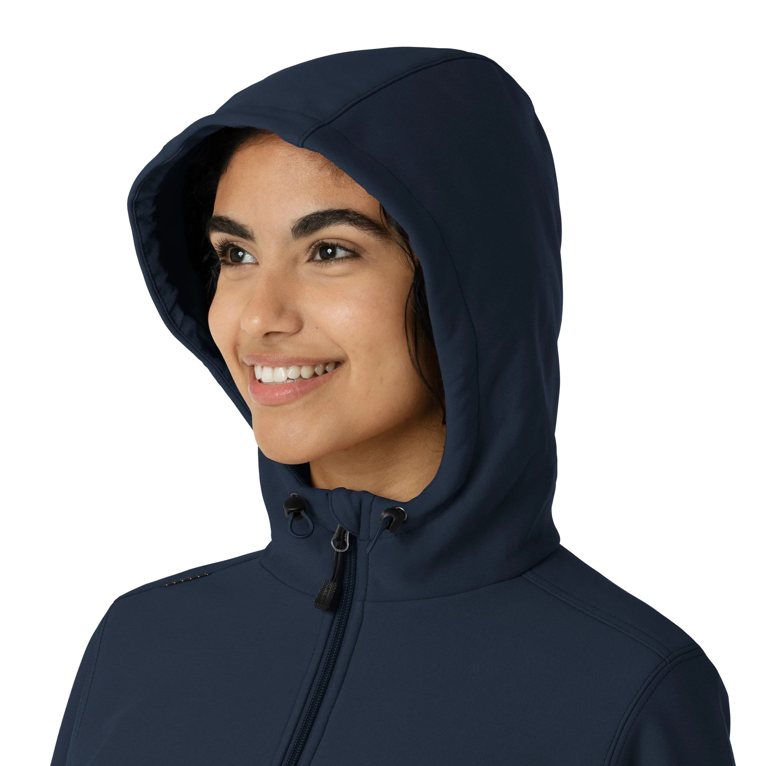 Layers C85023 Bonded Fleece Hoodie Navy
