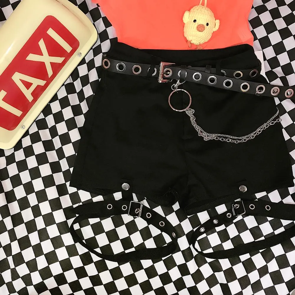 Leg Garter Strap Shorts SD00530