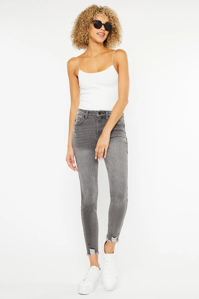 Leo High Rise Ankle Skinny Jeans