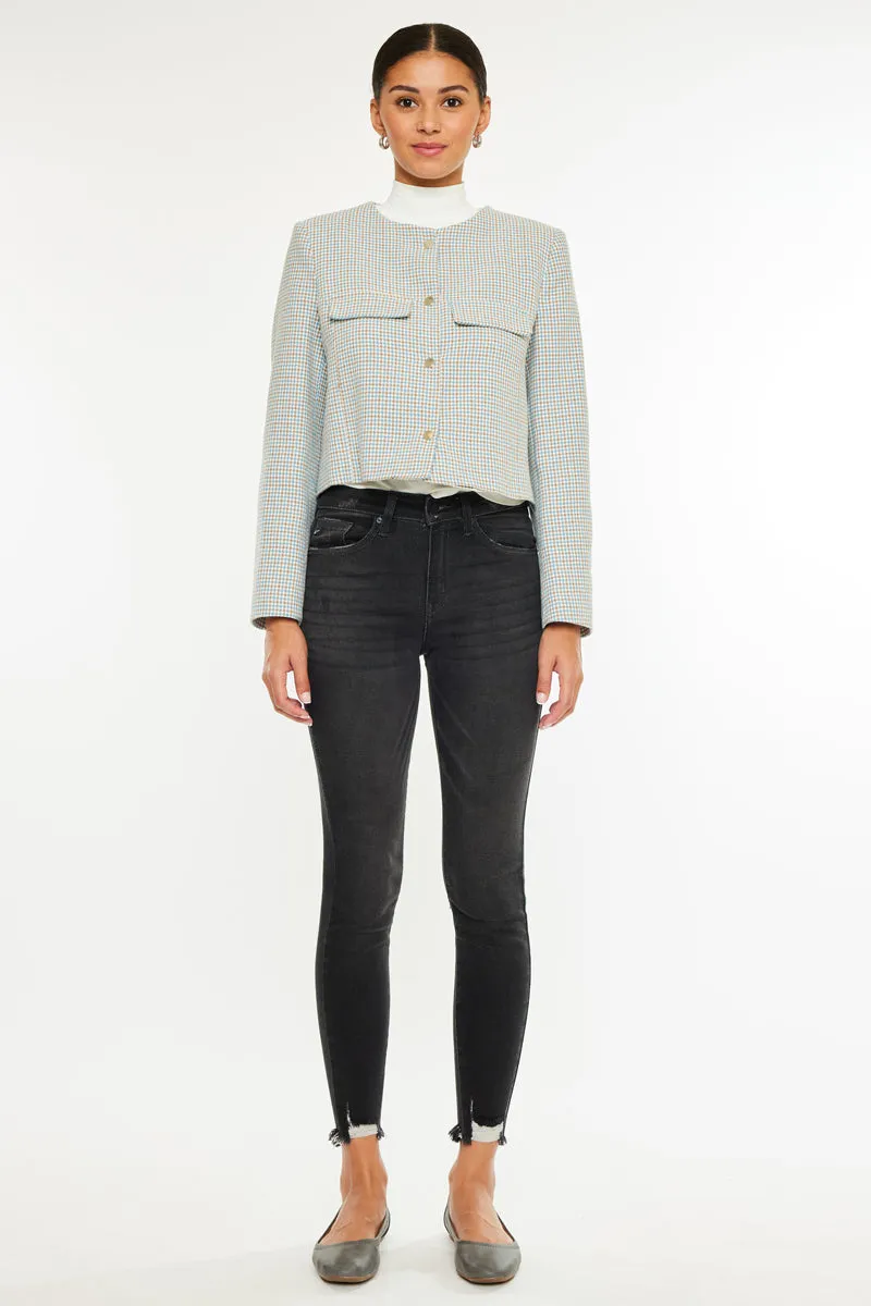 Leo High Rise Ankle Skinny Jeans