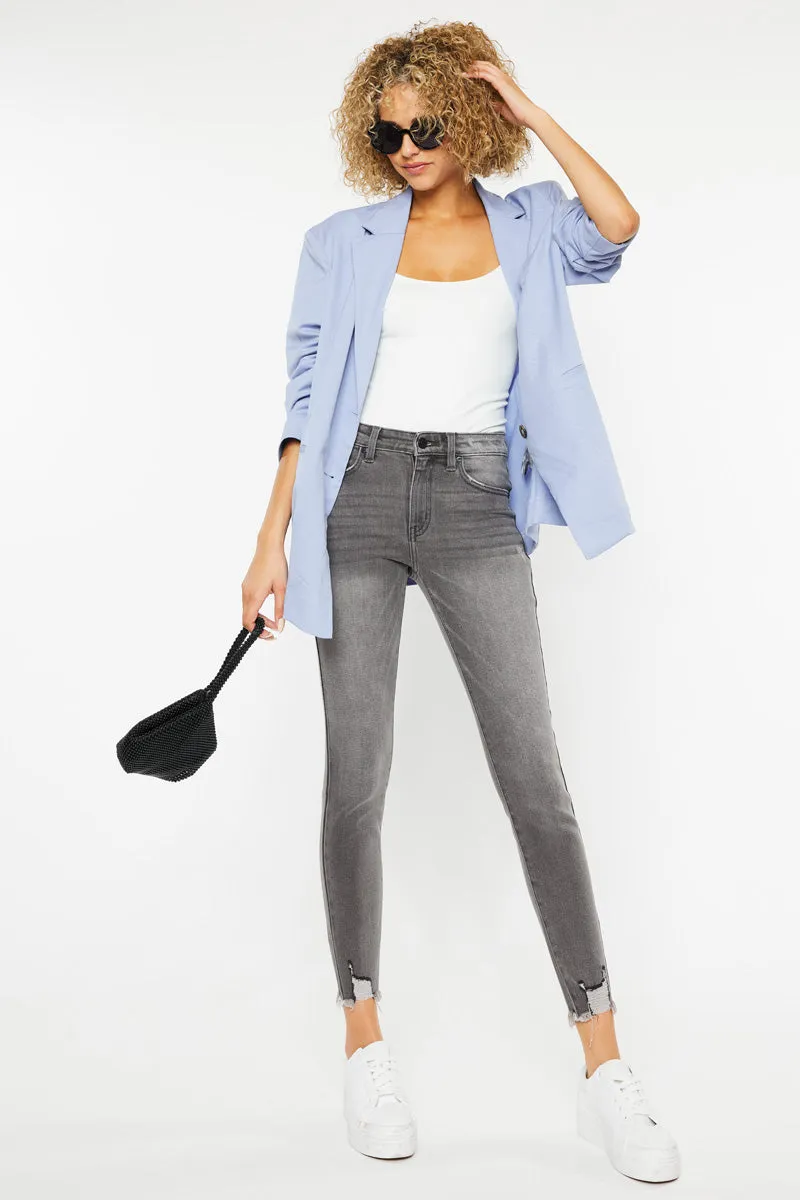Leo High Rise Ankle Skinny Jeans