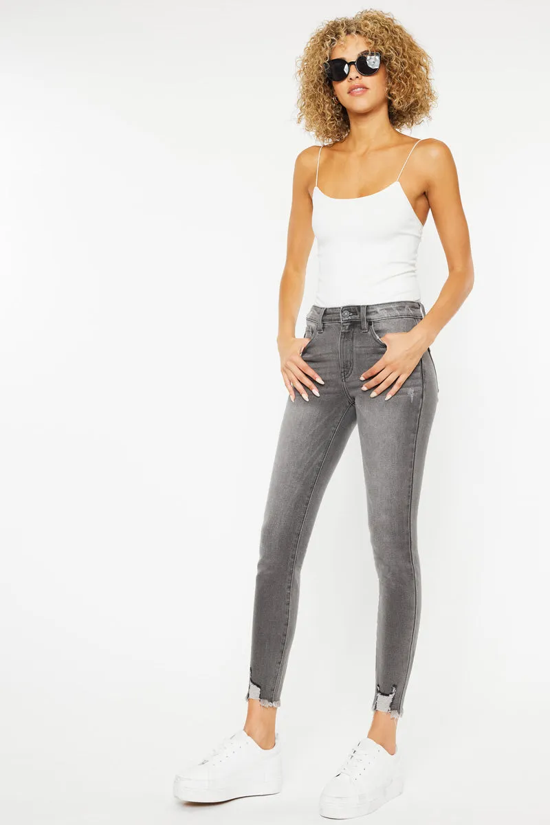Leo High Rise Ankle Skinny Jeans