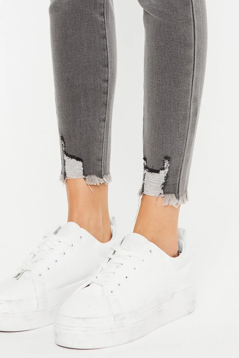 Leo High Rise Ankle Skinny Jeans