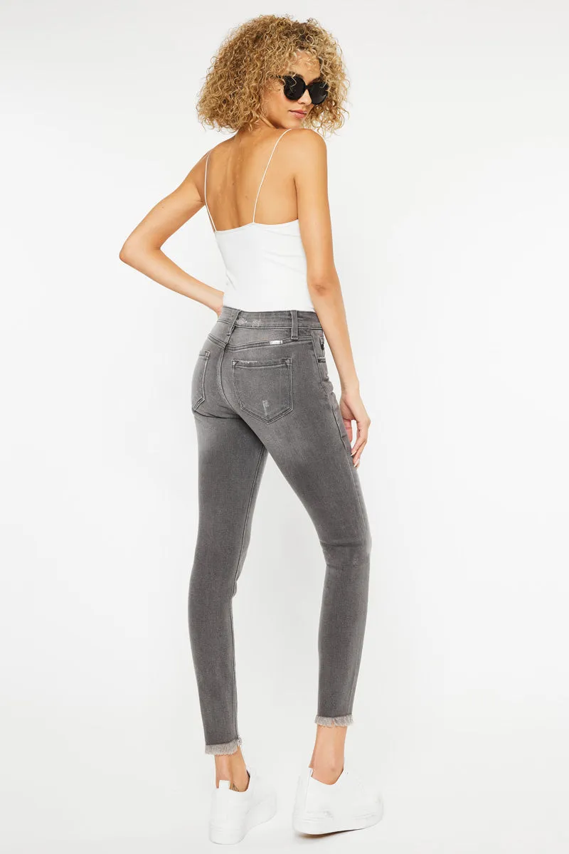 Leo High Rise Ankle Skinny Jeans