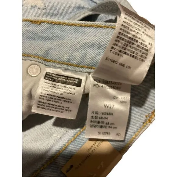 Levi’s 501 Long Style High Rise Women’s  Shorts