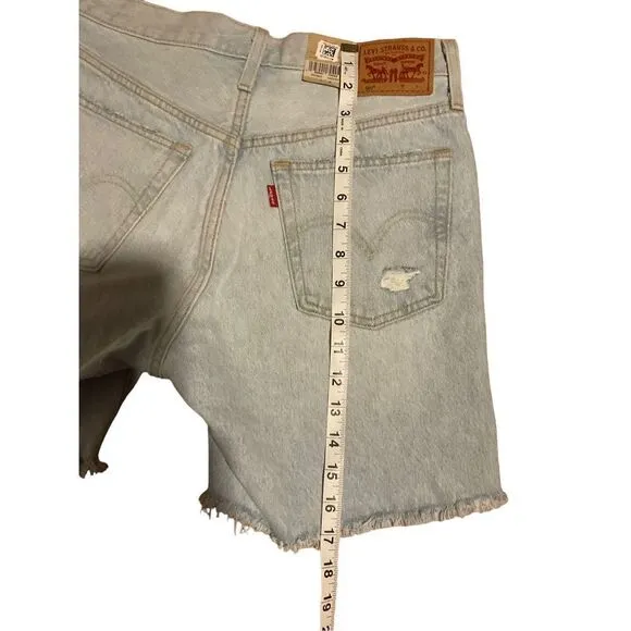 Levi’s 501 Long Style High Rise Women’s  Shorts