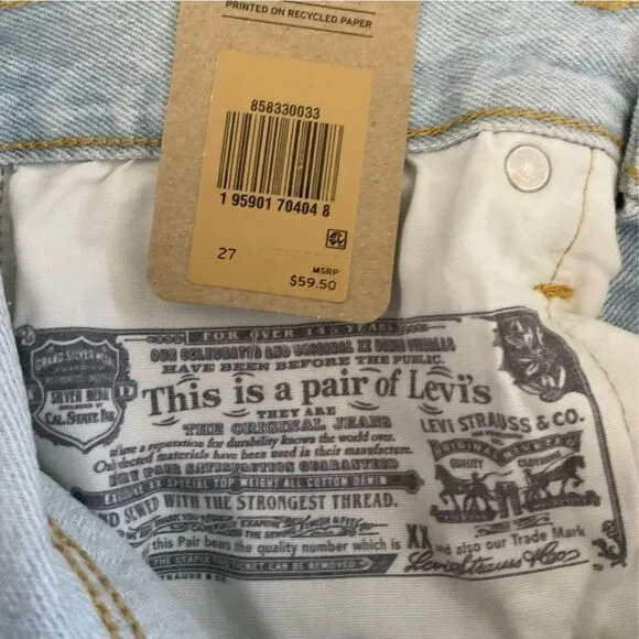 Levi’s 501 Long Style High Rise Women’s  Shorts