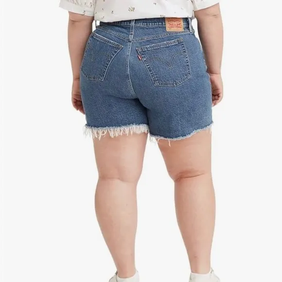 Levi’s Women’s Plus Size 501 Jean Shorts