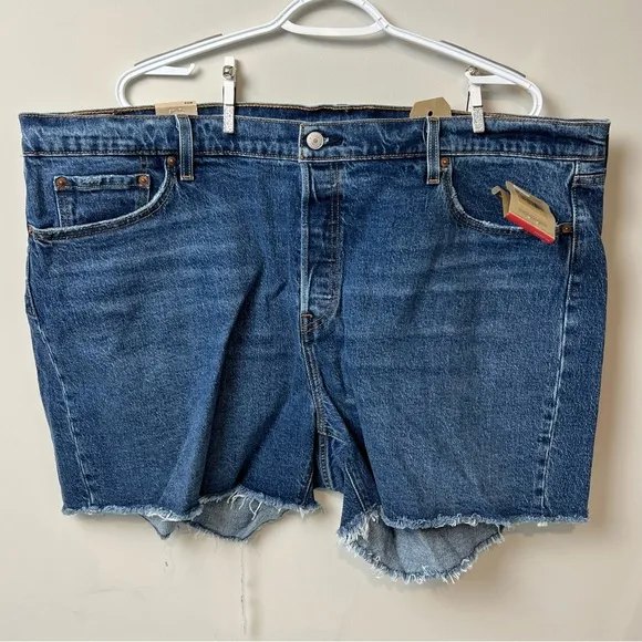 Levi’s Women’s Plus Size 501 Jean Shorts