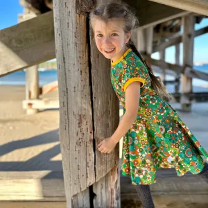Leyla Short Sleeve Dress - 1 Left Size 2-3 years