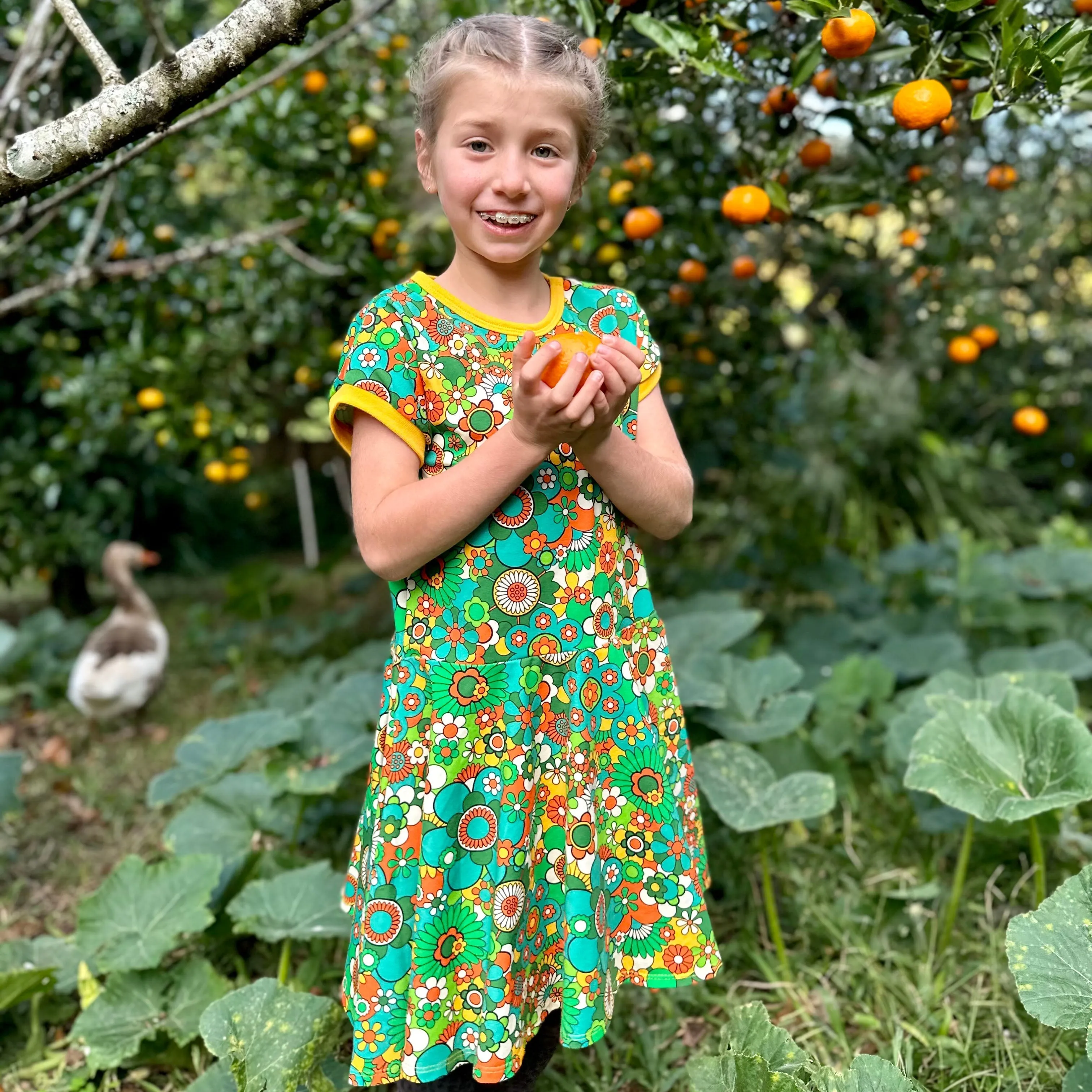 Leyla Short Sleeve Dress - 1 Left Size 2-3 years