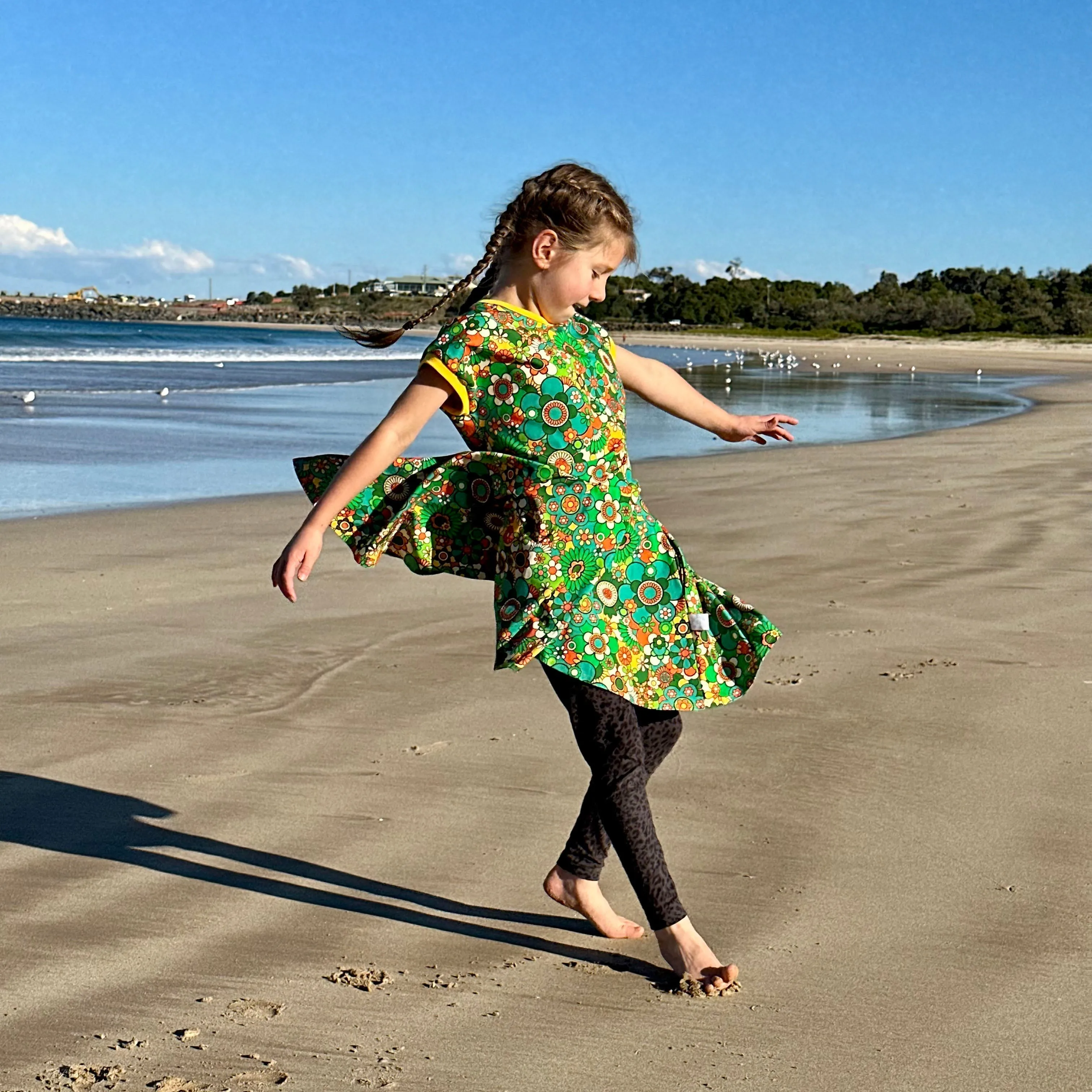 Leyla Short Sleeve Dress - 1 Left Size 2-3 years