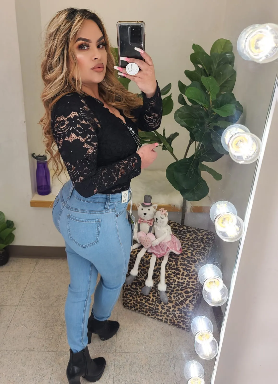 Light blue Jean Denimwear