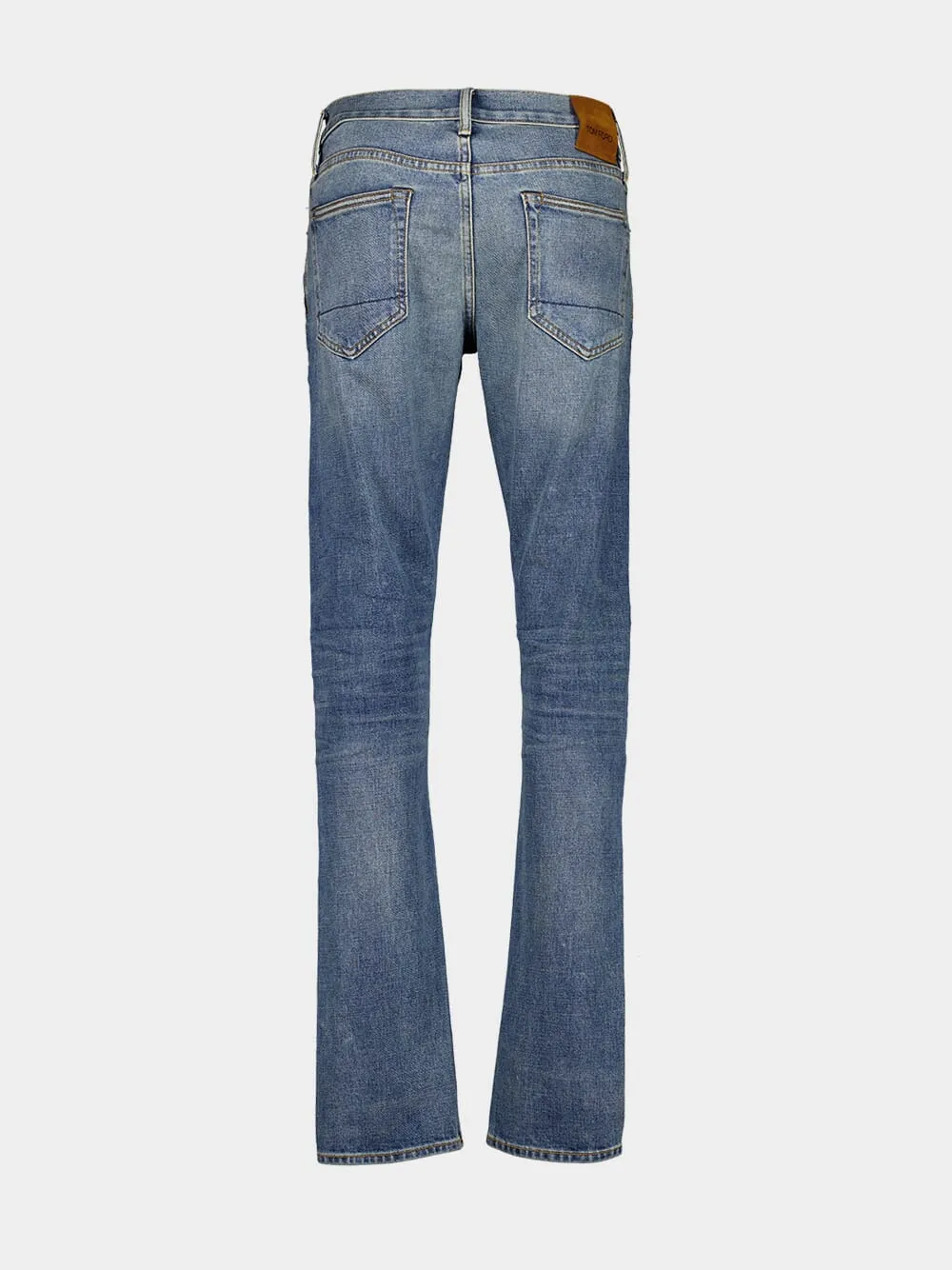 Light Blue Slim-Fit Jeans