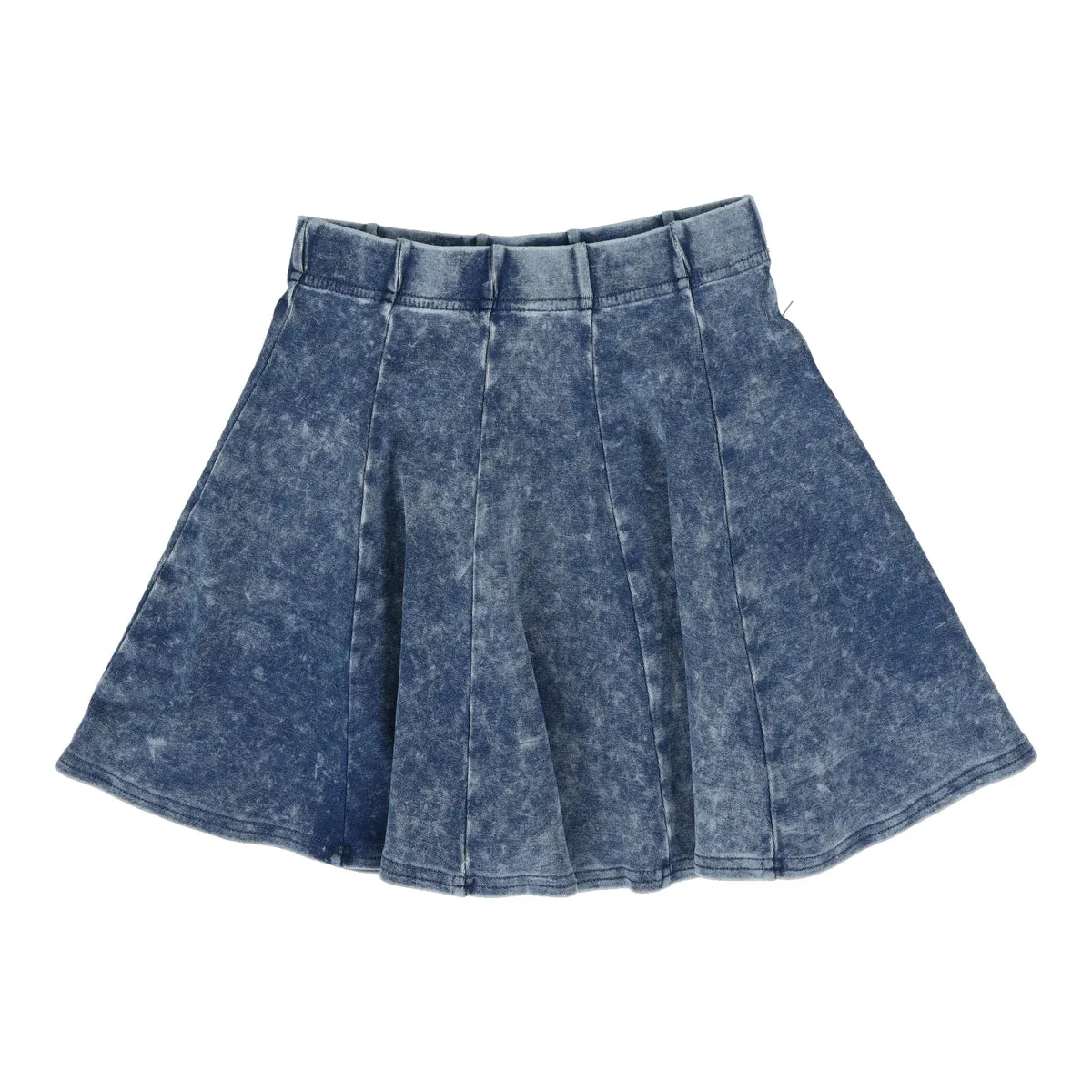 Lil Legs Panel Skirt - Blue Wash (Weekday Basics)