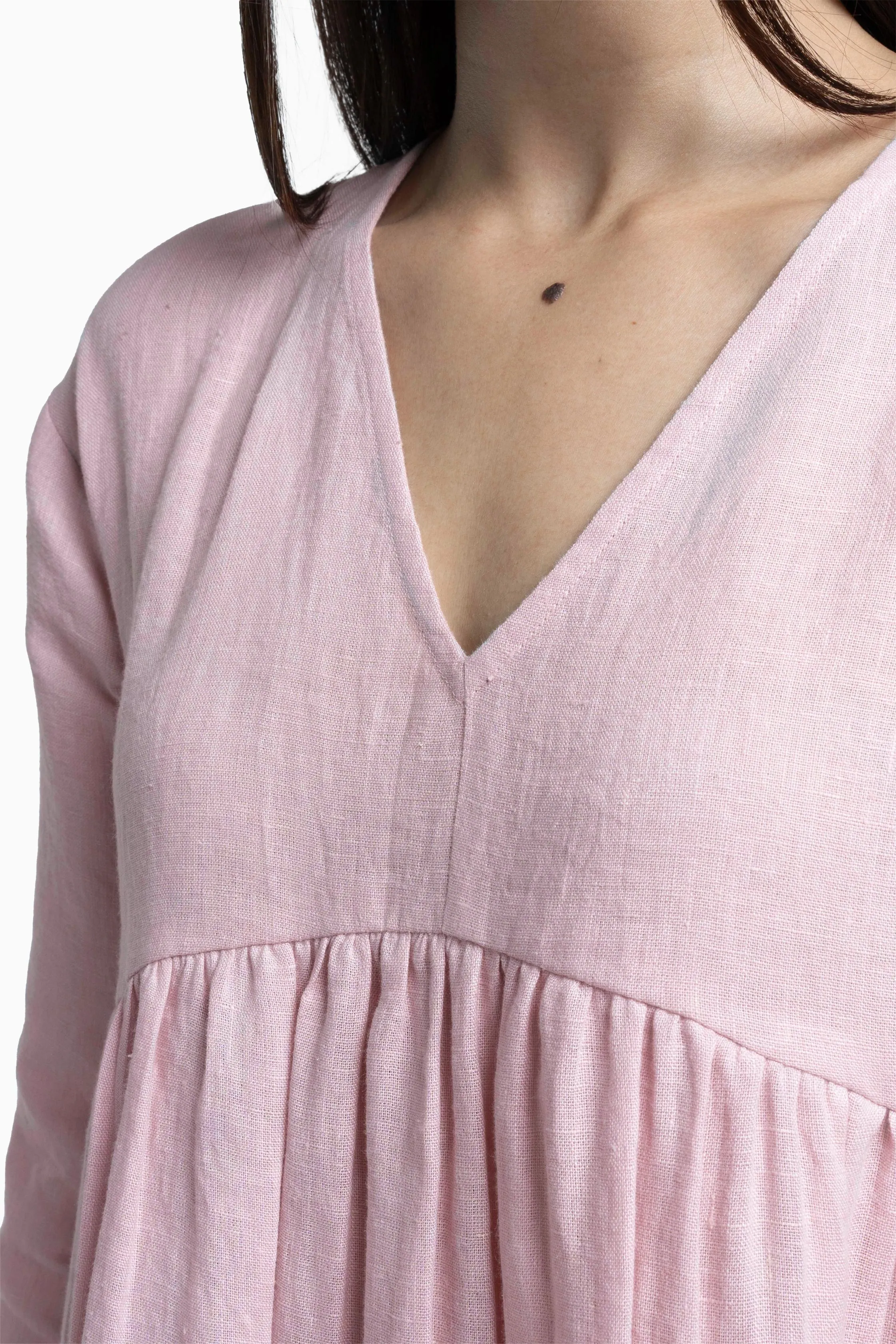 Linen Harbor Maxi Dress-Muted Mocha
