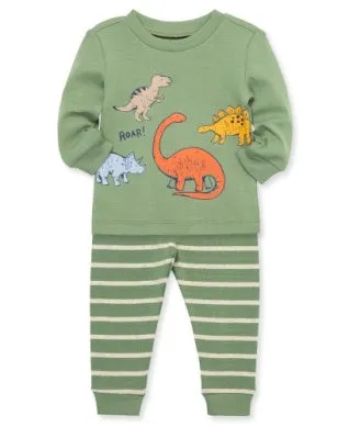 LIttle Me Dino 4pc pj