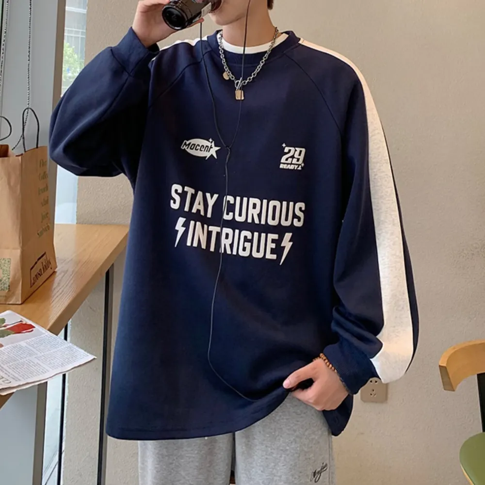 Loose Letter Sweatshirt