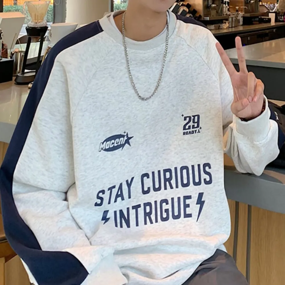 Loose Letter Sweatshirt