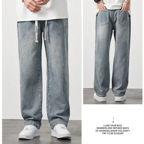 Loose Straight Jeans for Men