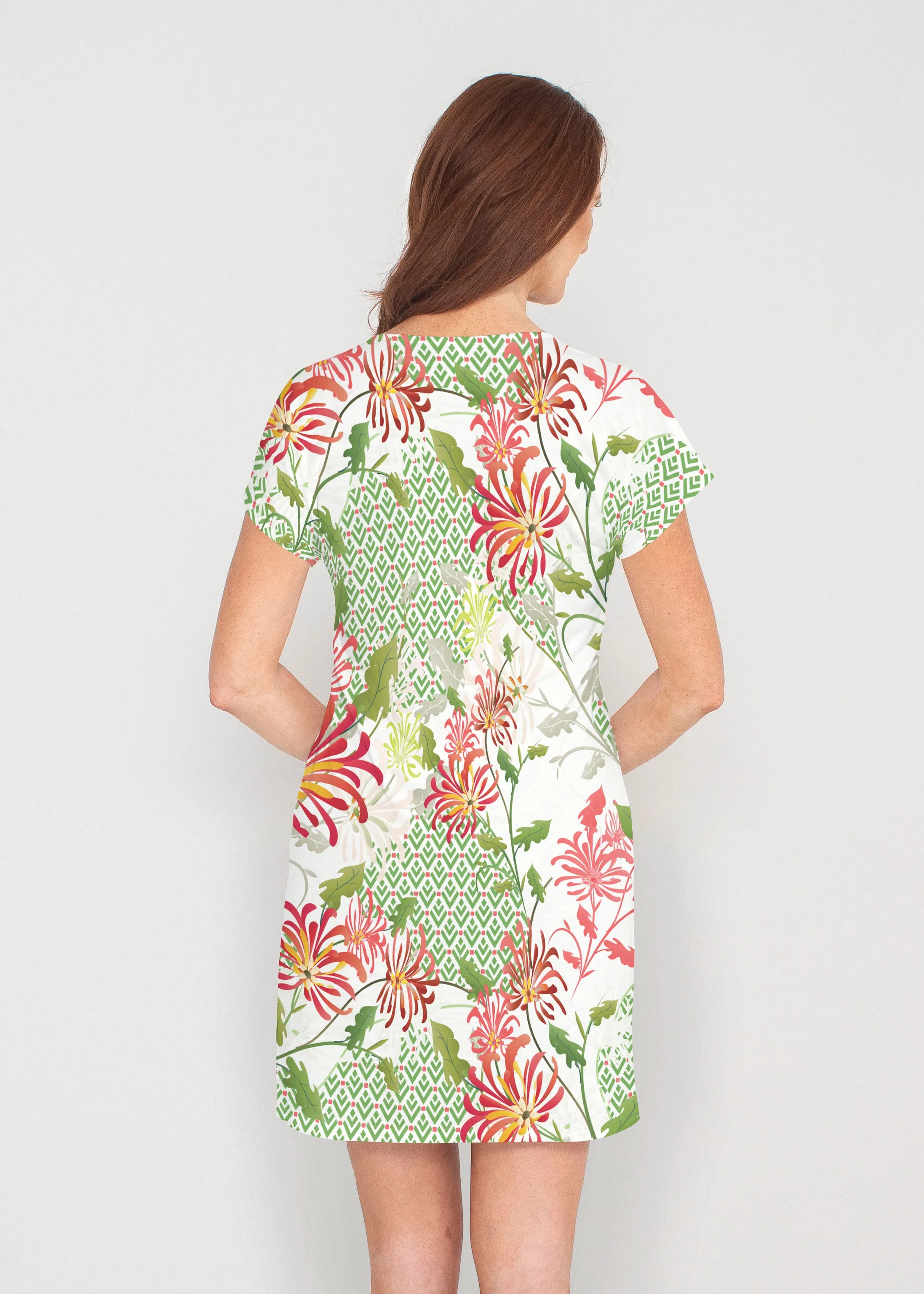 Lucia Green (8089) ~ Lucy Tee Dress