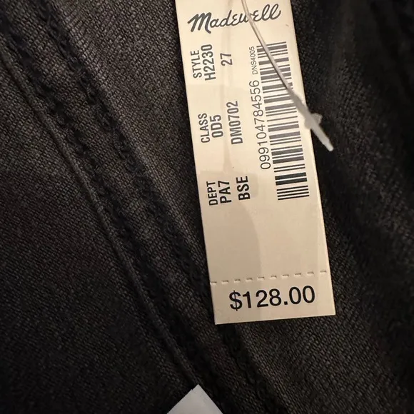 Madewell 9” Mid-Rise Skinny Jeans