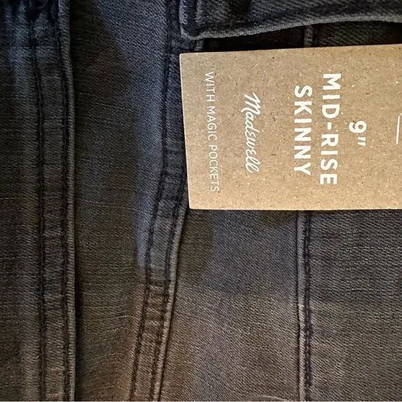 Madewell 9” Mid-Rise Skinny Jeans