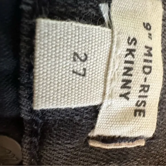 Madewell 9” Mid-Rise Skinny Jeans