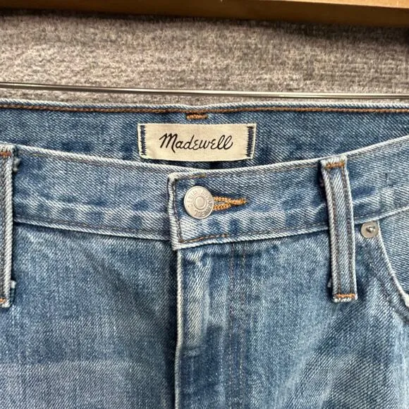 MADEWELL THE DAD JEAN PAINT SPLATTER, SIZE 32, NWT